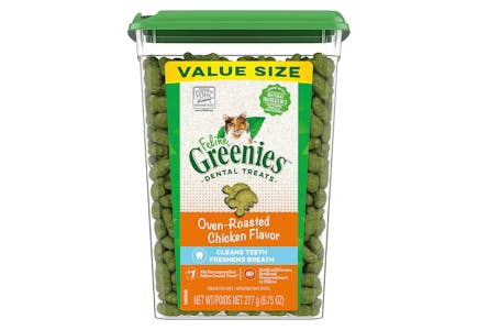 Feline Greenies Cat Treat Tub