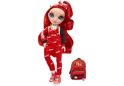 Rainbow High Jr High Ruby Anderson 9" RED Fashion Doll
