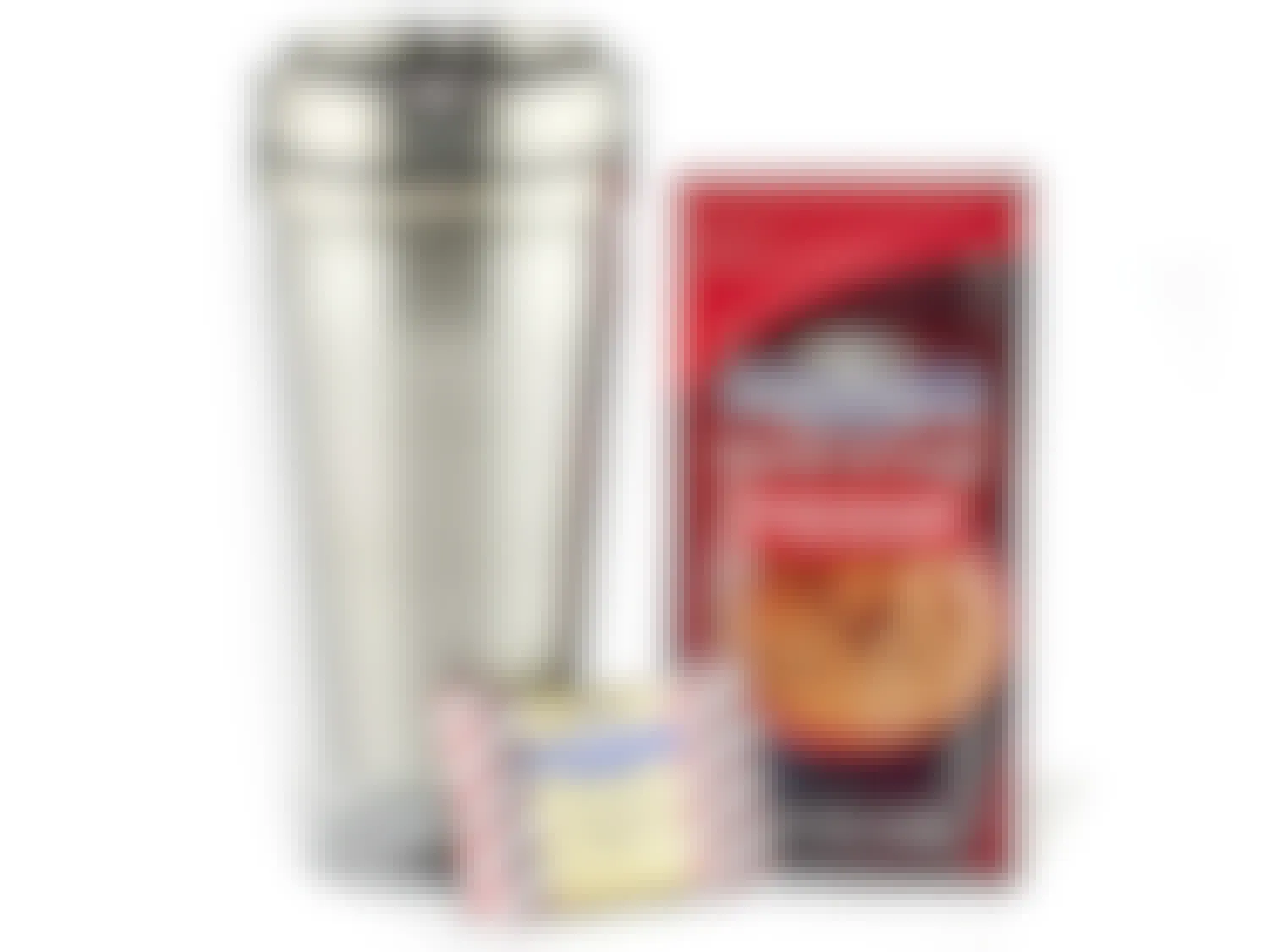 cheap gift baskets - ghirardelli stainles steel travel mug cocoa holiday gift set