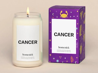 A candle for the zodiac sign Cancer