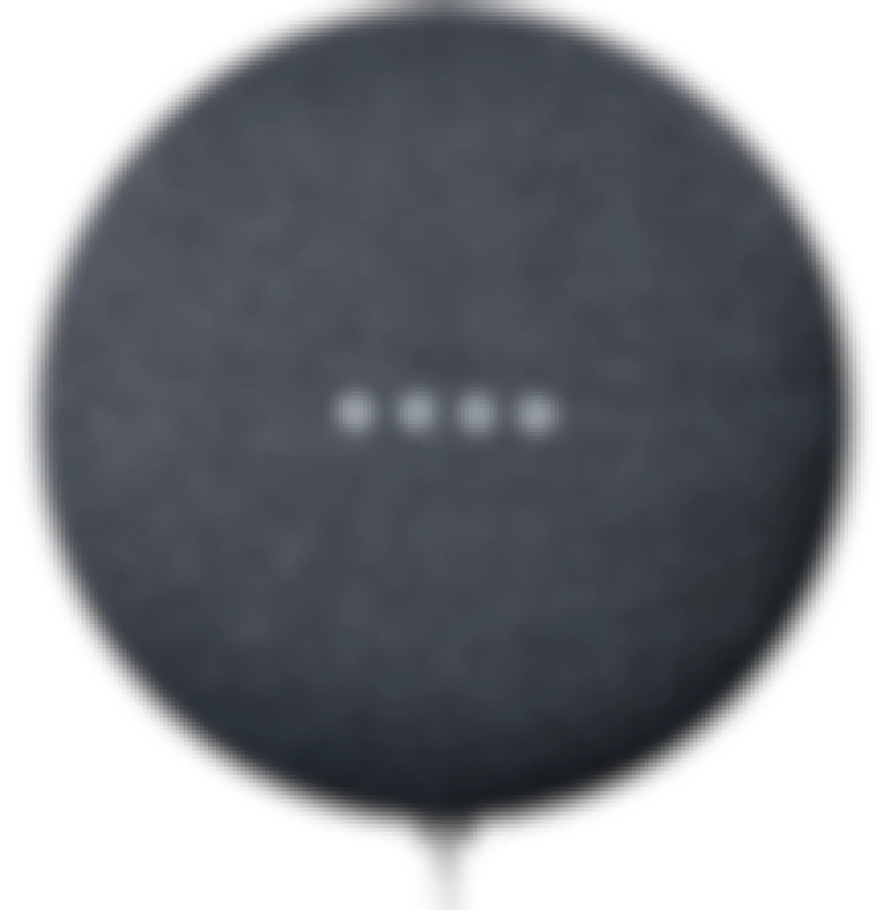 A Nest Mini with Google Assistant 