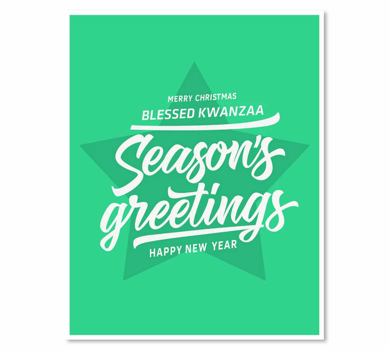 Season's Greetings, To All card