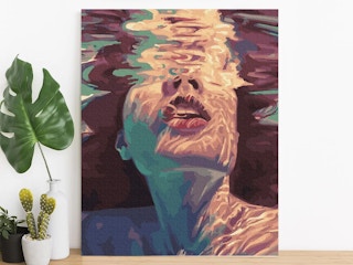 Below the Waters surface paint by numbers