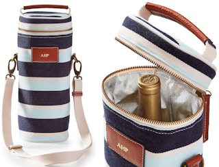 secret santa gifts - A Sonoma wine cooler tote 