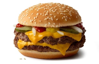 McDonald's Double Quarter Pounder with Cheese