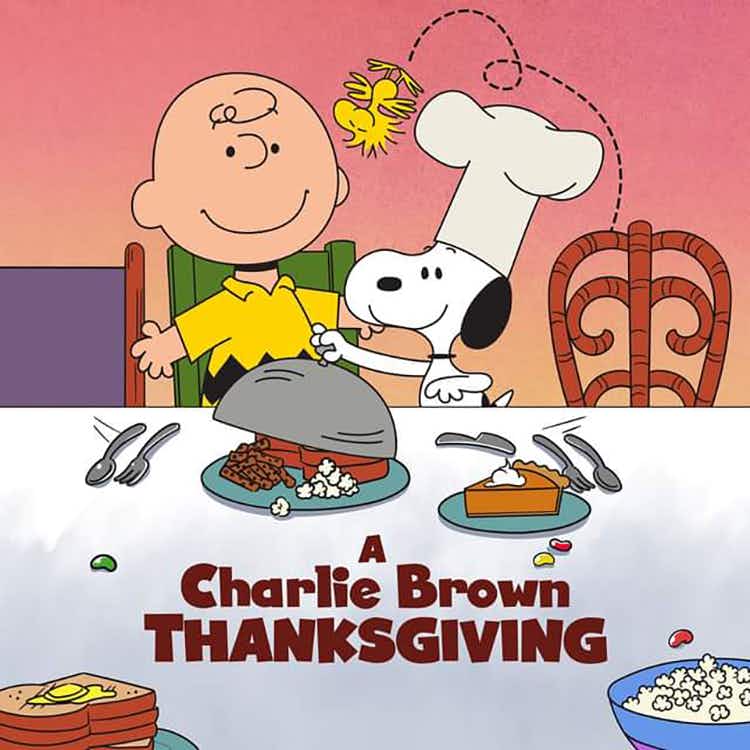 charlie brown thanksgiving PBS movie promo