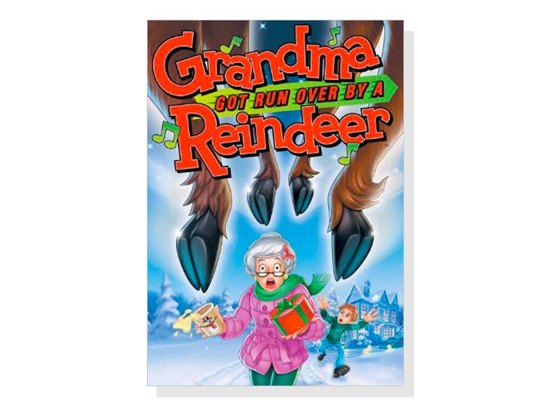 christmas cartoons movies grandma got run over by a reindeer