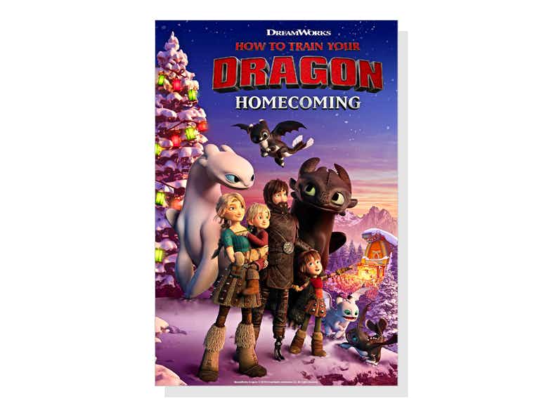 christmas cartoons movies how to train your dragon homecoming