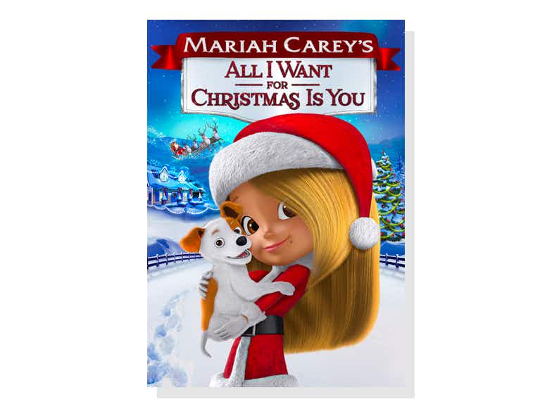christmas cartoons movies mariah carey's all I want for christmas is you