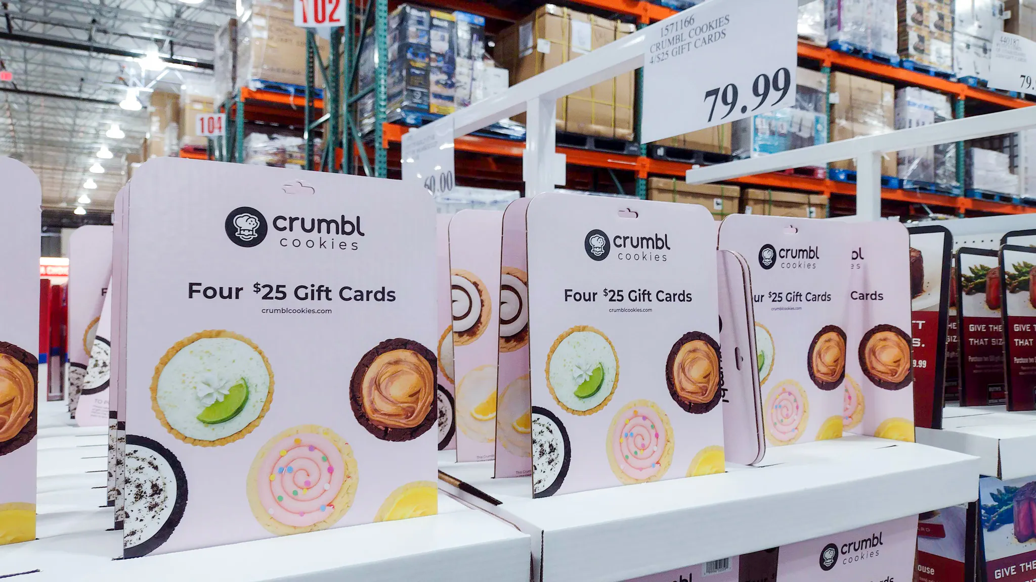 Four 25 Crumbl Gift Cards Only 79 99 At Costco The Krazy Coupon Lady four-25-crumbl-gift-cards-only-79-99-at-costco-the-krazy-coupon-lady