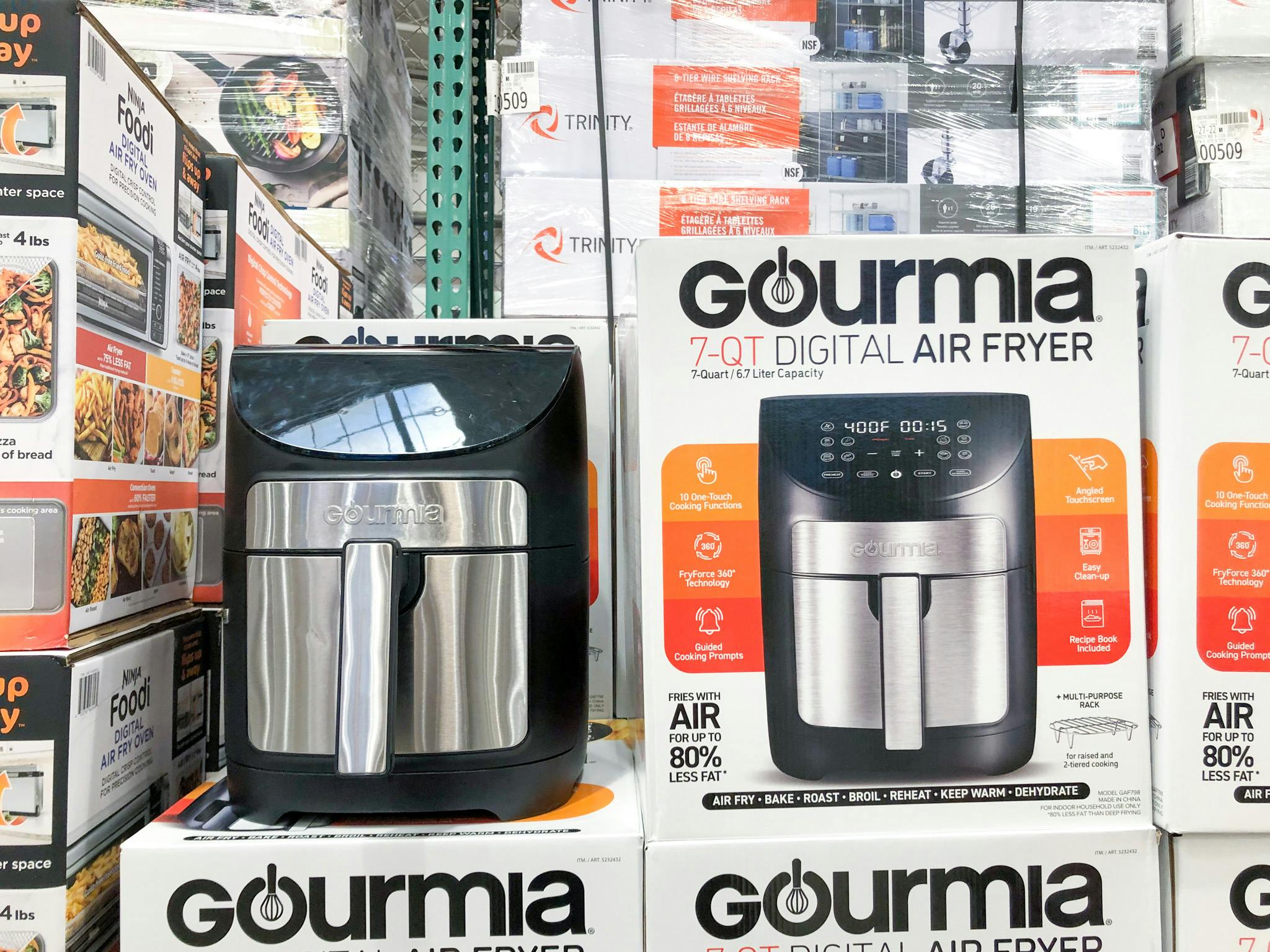Gourmia Quart Digital Air Fryer, ModelGAF698 CostcoChaser