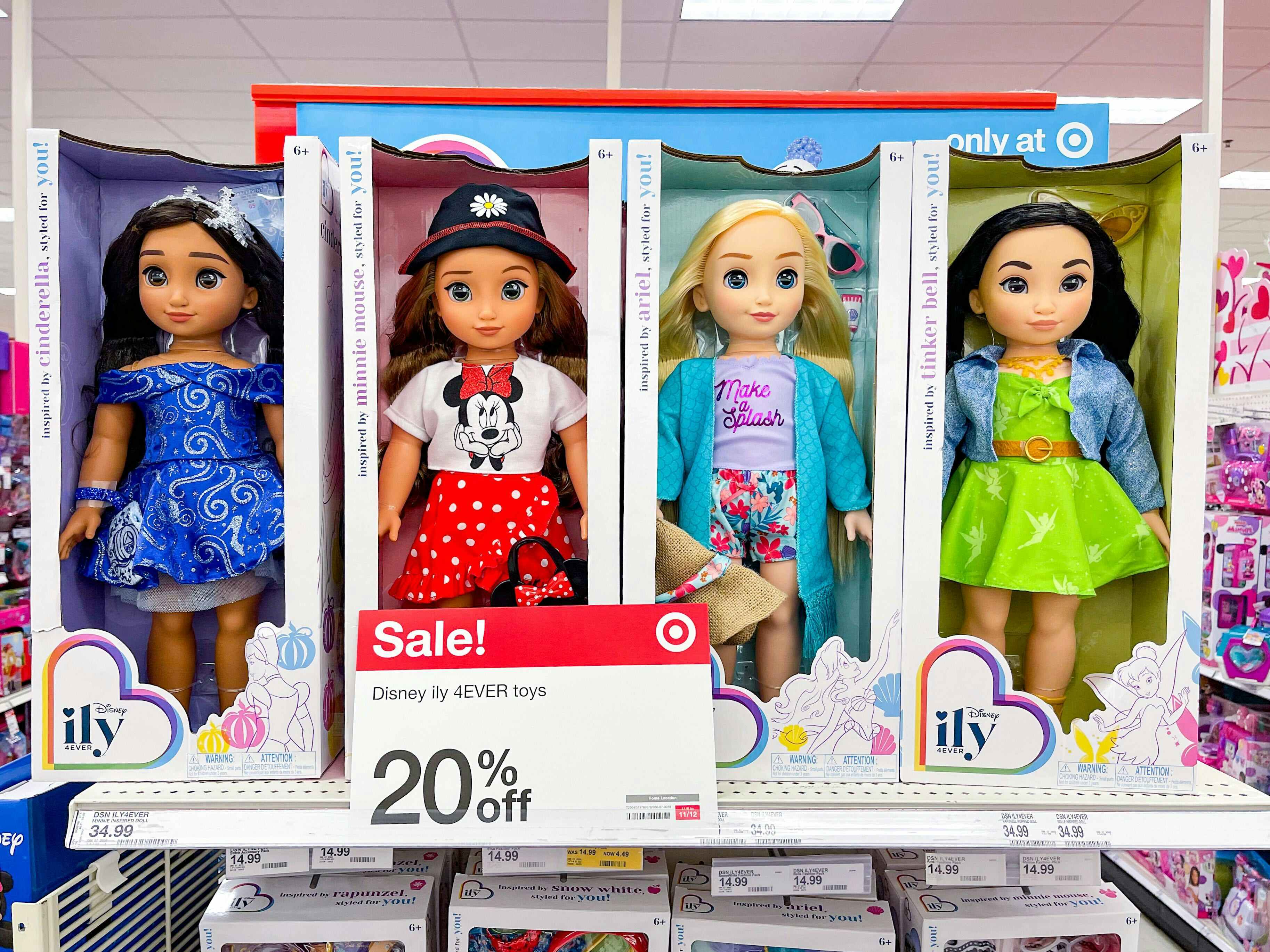 Four New Disney Ily 4Ever Dolls Are Now Available at Target