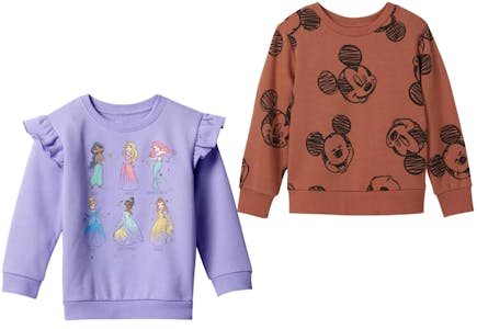 3 Disney Sweatshirts
