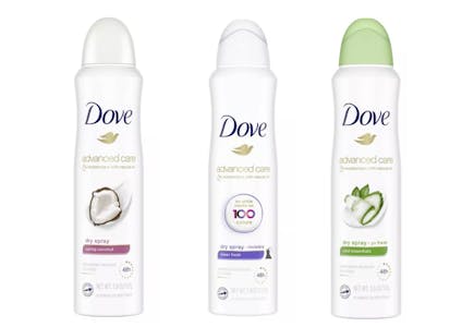 4 Dove Deodorant