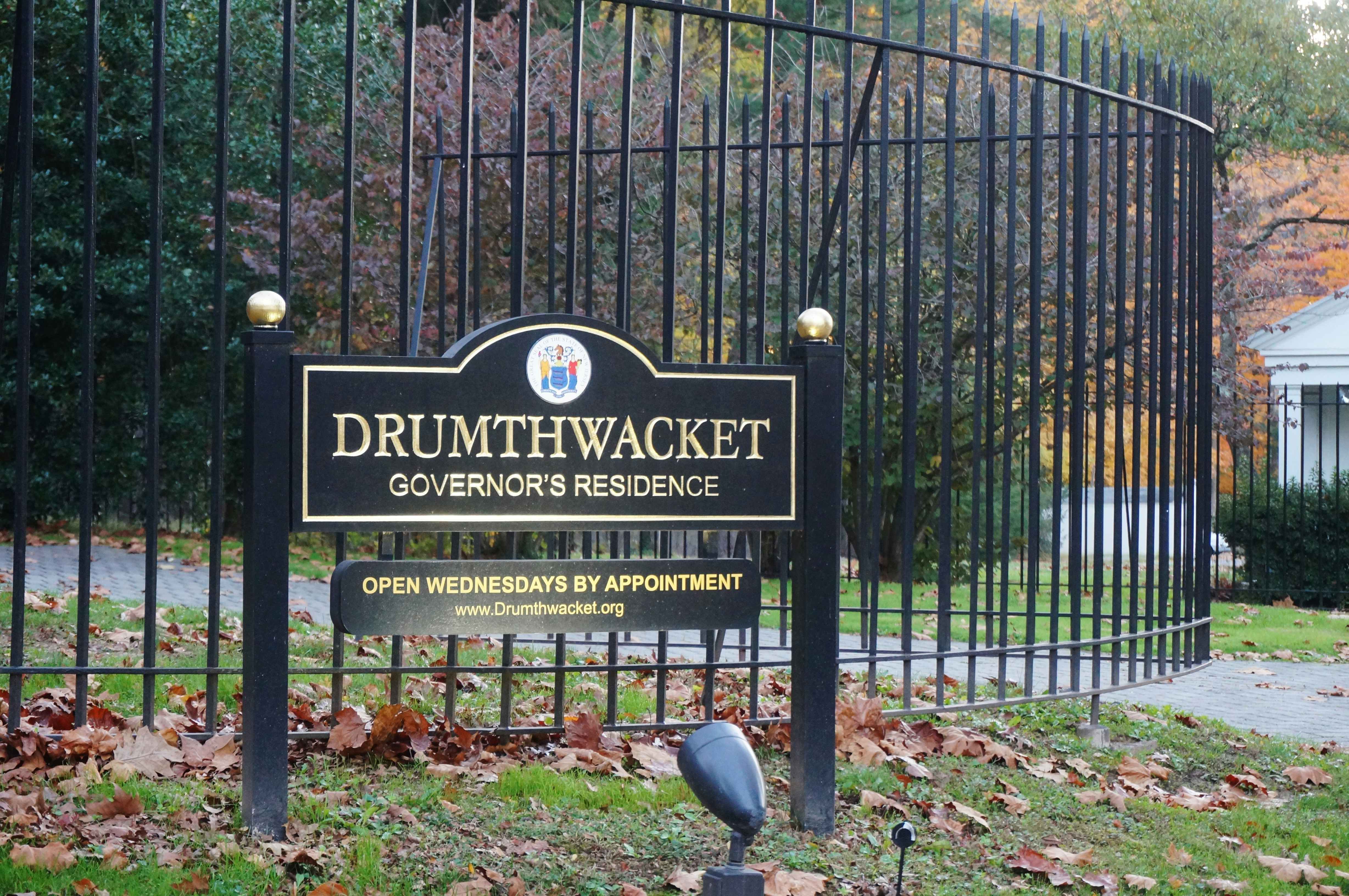 Drumthwacket New Jersey entrance