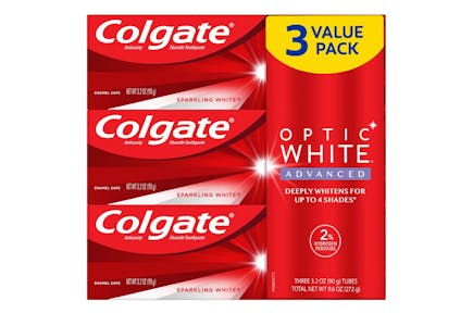 Colgate Optic White Toothpaste Sale