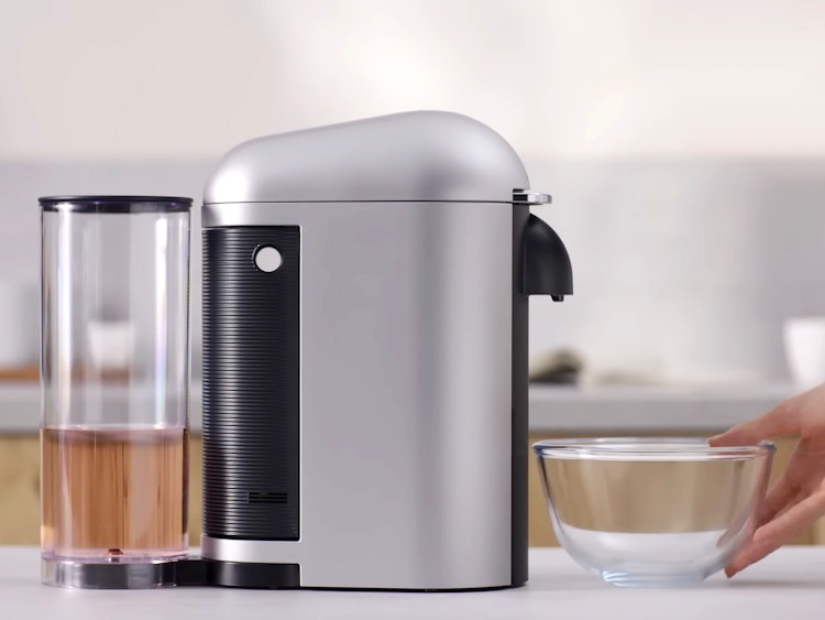 using nespresso descaling agent to clean machine