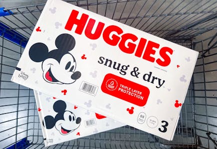 Huggies Snug & Dry Diapers, 88 ct