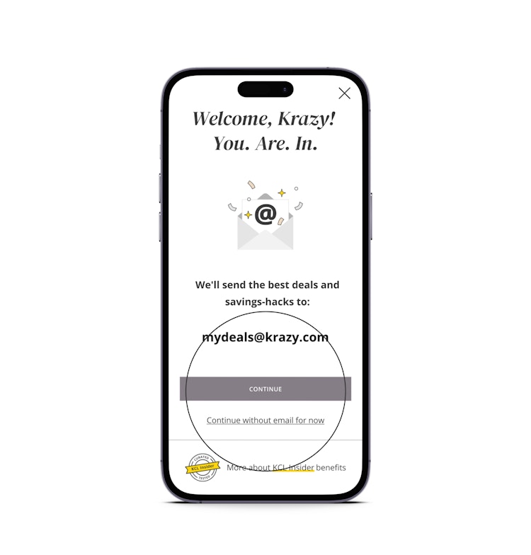 Krazy coupon lady kcl insider with promotional messages and account updates phone number opt-in