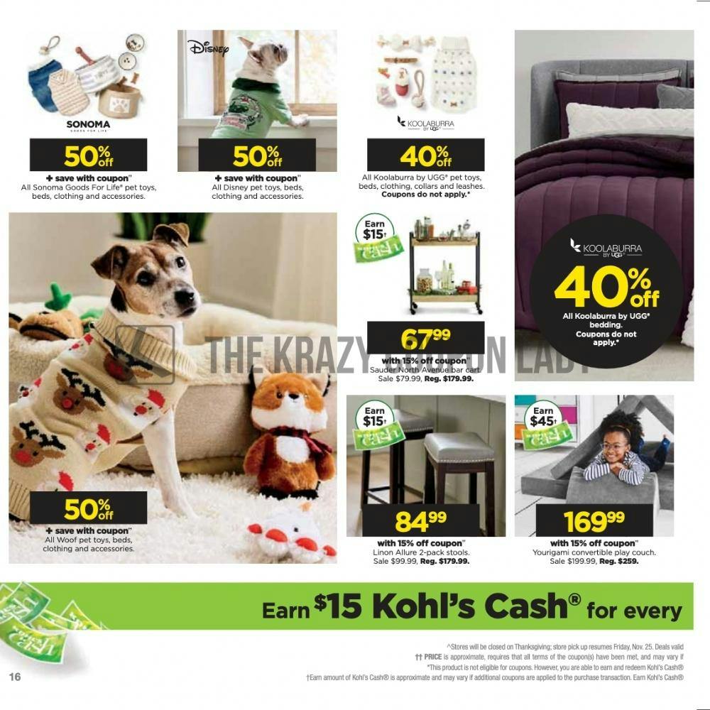 Kohl's Black Friday 2023 Deals Coming Soon! — The Krazy Coupon Lady