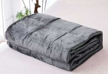 2 12-Pound Ultra Plush Weighted Blanket