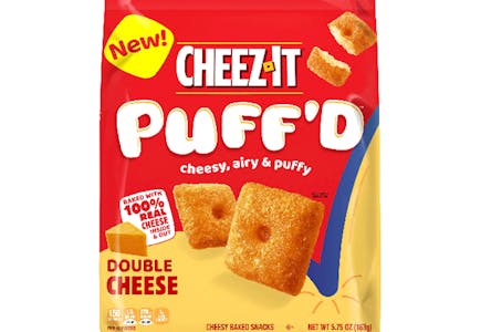 2 Boxes of Cheez-It Puff'd