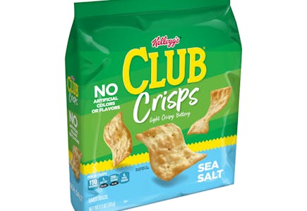 2 Bags Kellogg's Club Crisps