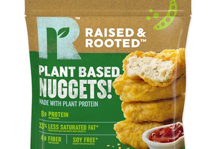 2 Bags Raised & Rooted Plant-Based Nuggets