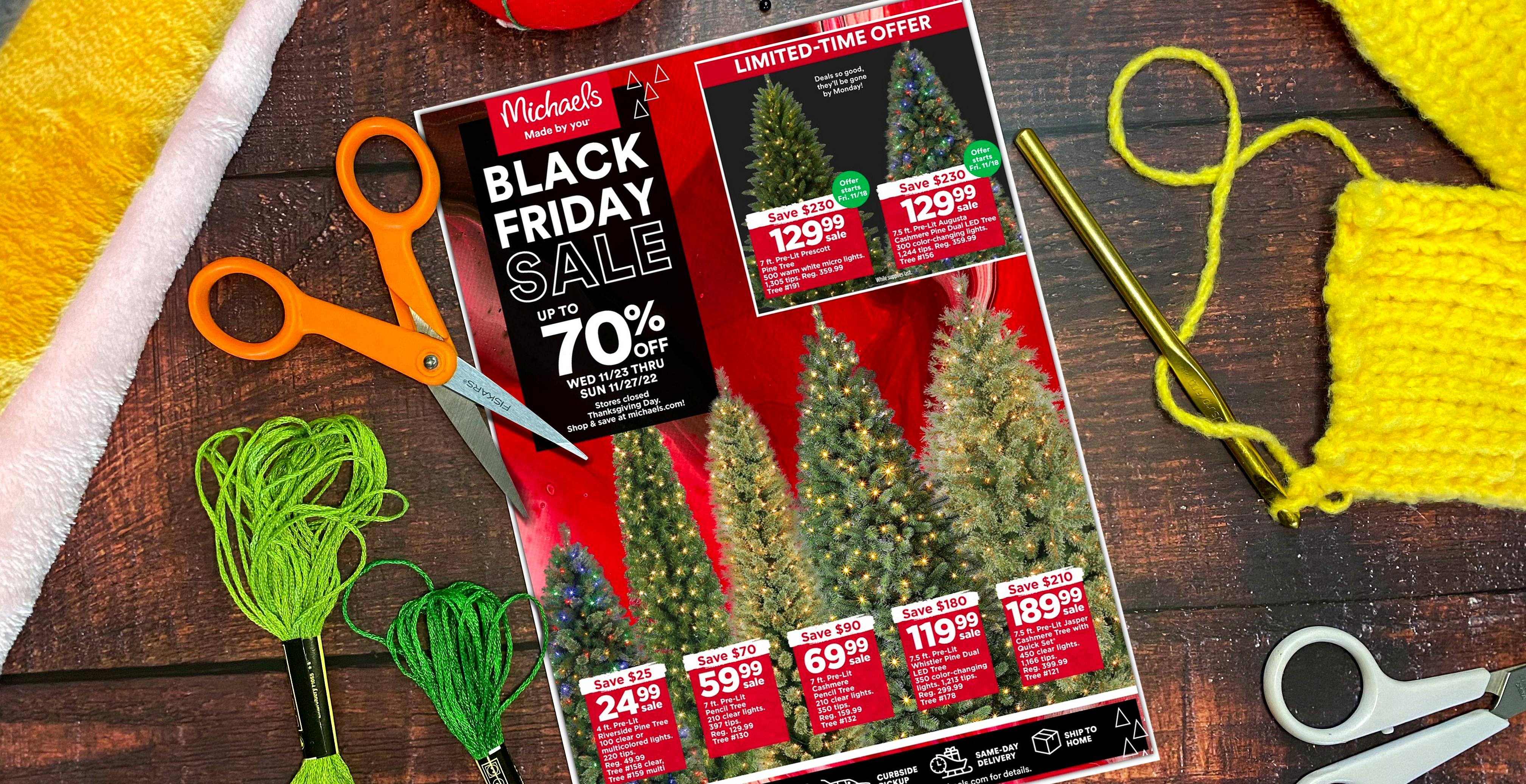 Michaels Black Friday Deals 2022 Craft Supplies & More The Krazy