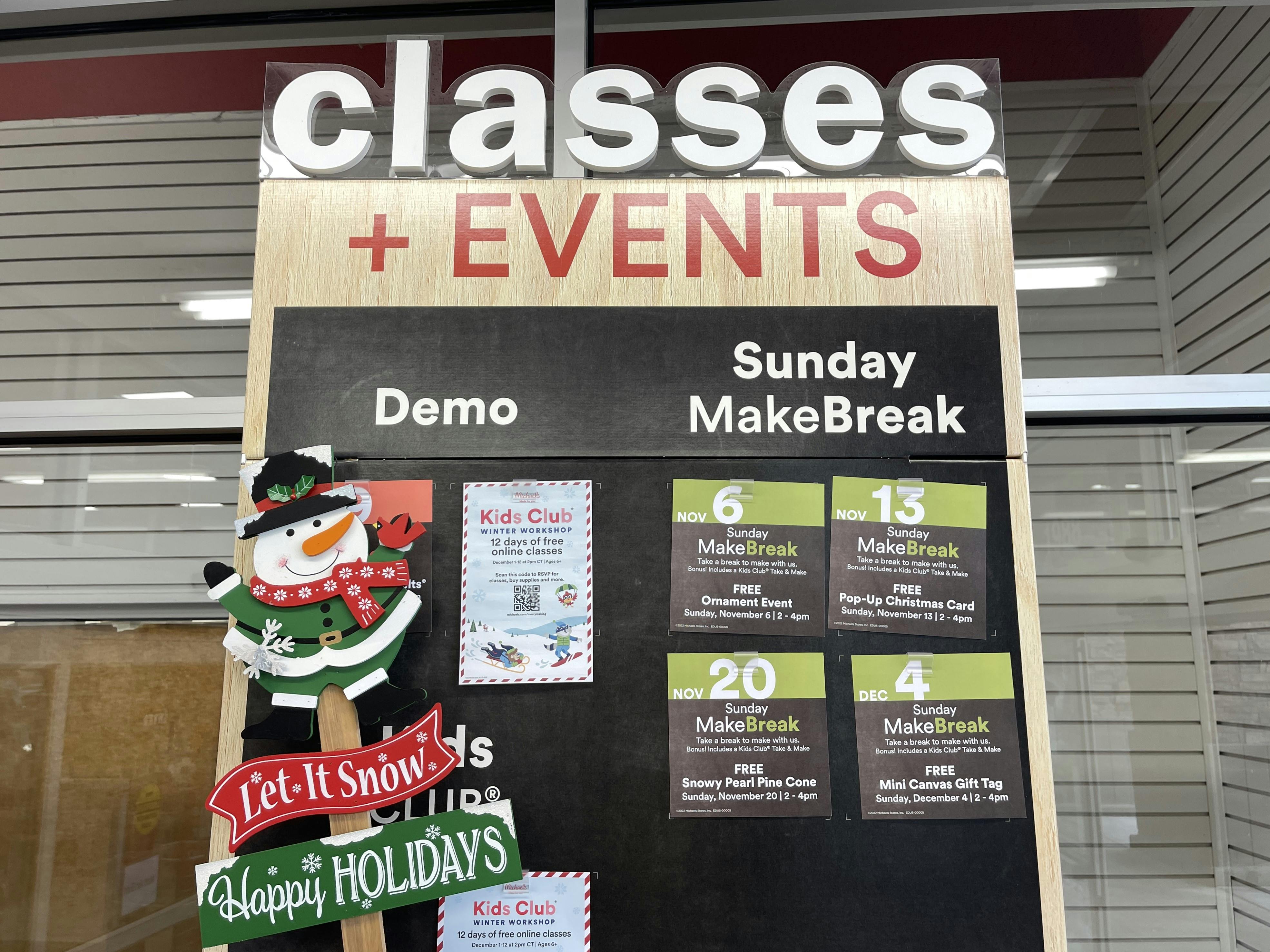 Michaels Free Craft Classes Happening In 2022 The Krazy Coupon Lady   Michaels Kids Club Winter Workshop Classes 2022 1667598977 1667598977 