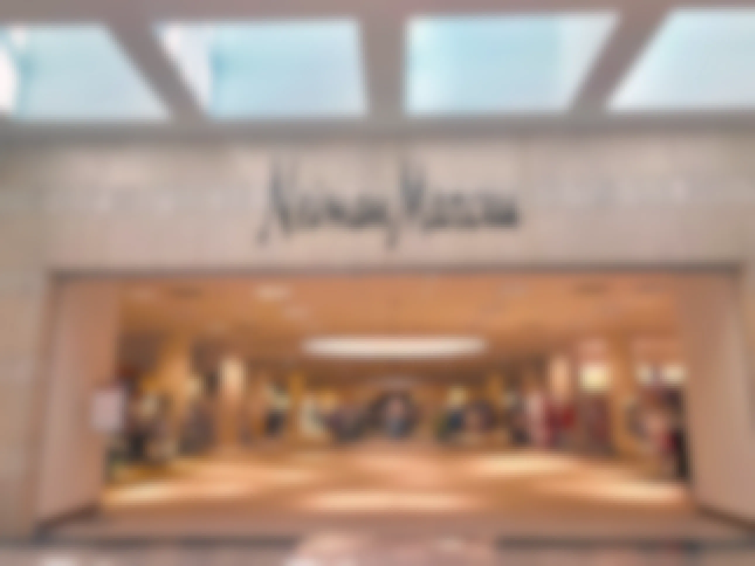 the front of a Neiman Marcus department store from inside the mall
