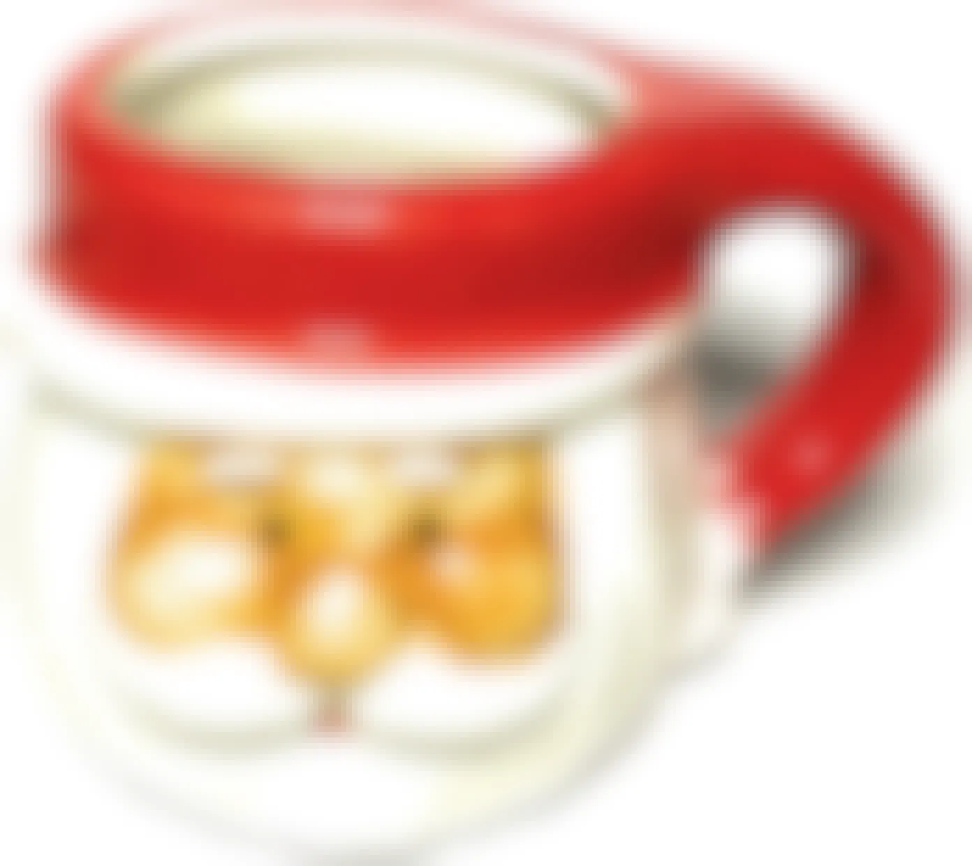 vintage santa mugs - A Santa Claus Ceramic Coffee Cup on a white background
