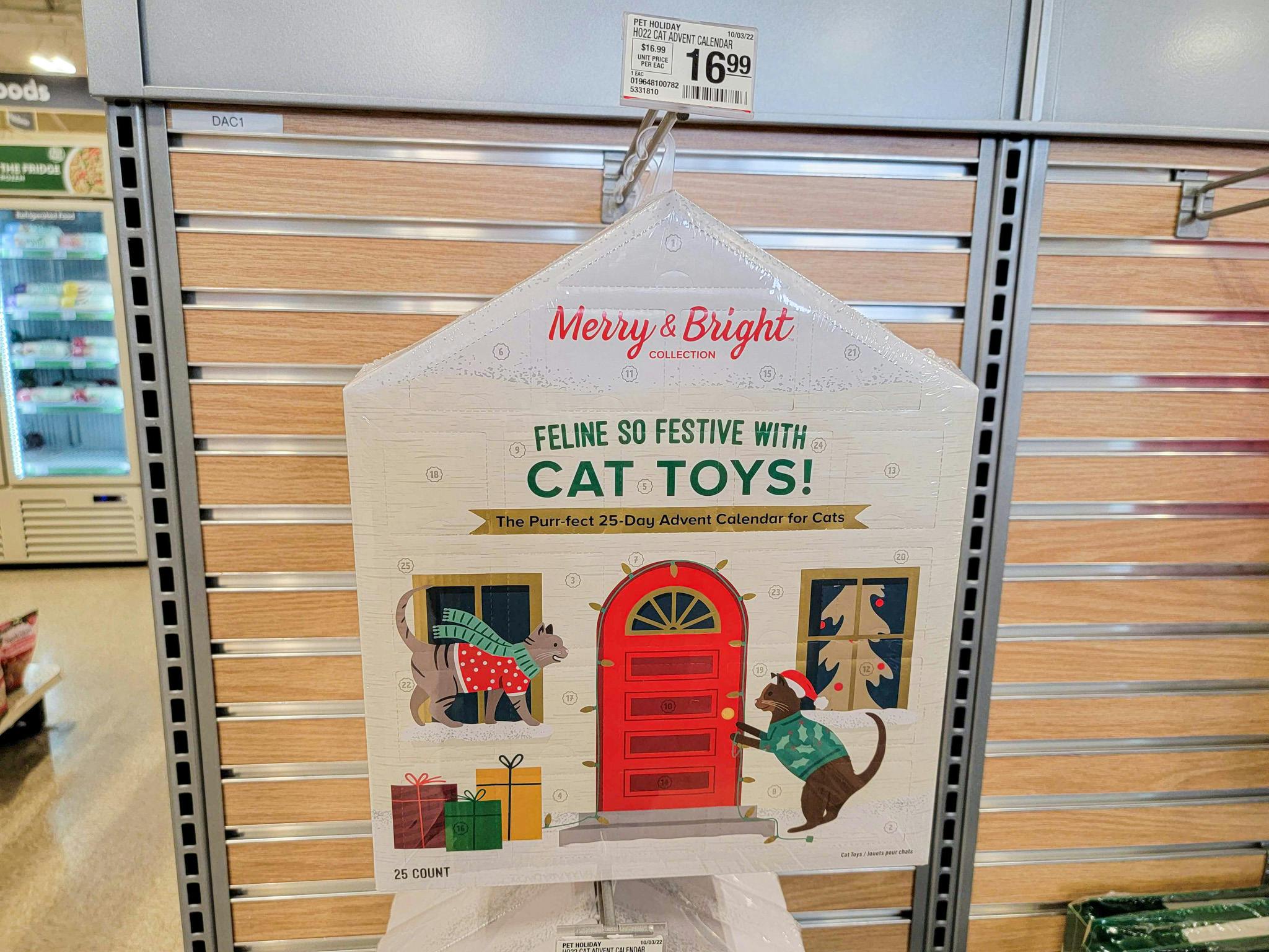 cat advent calendar petsmart