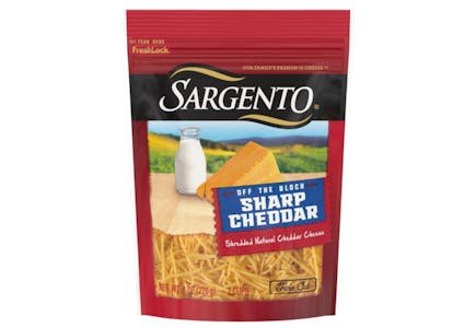 2 Sargento Shredded Cheese