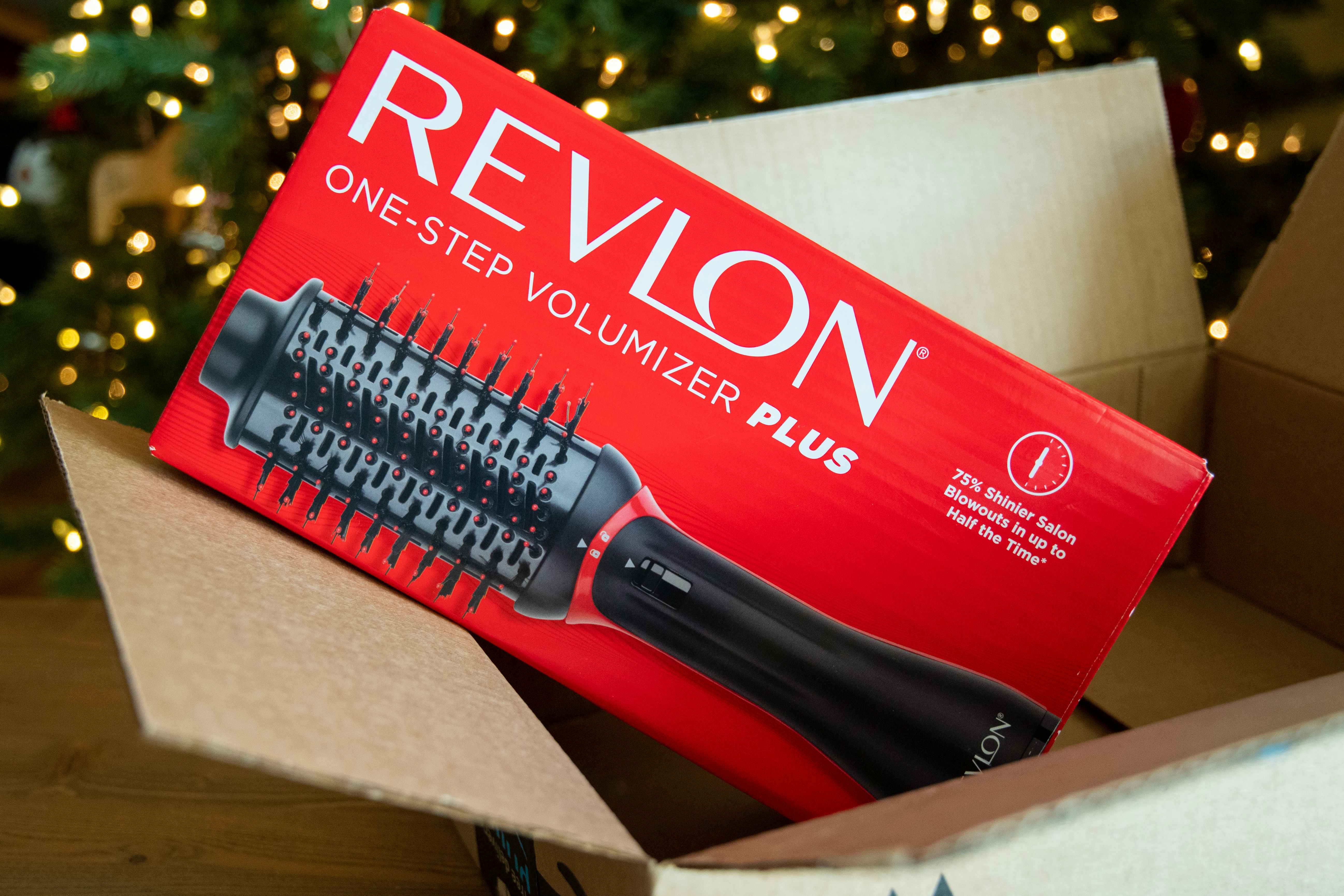 gifts for teens - a Revlon One-step volumizer in a box