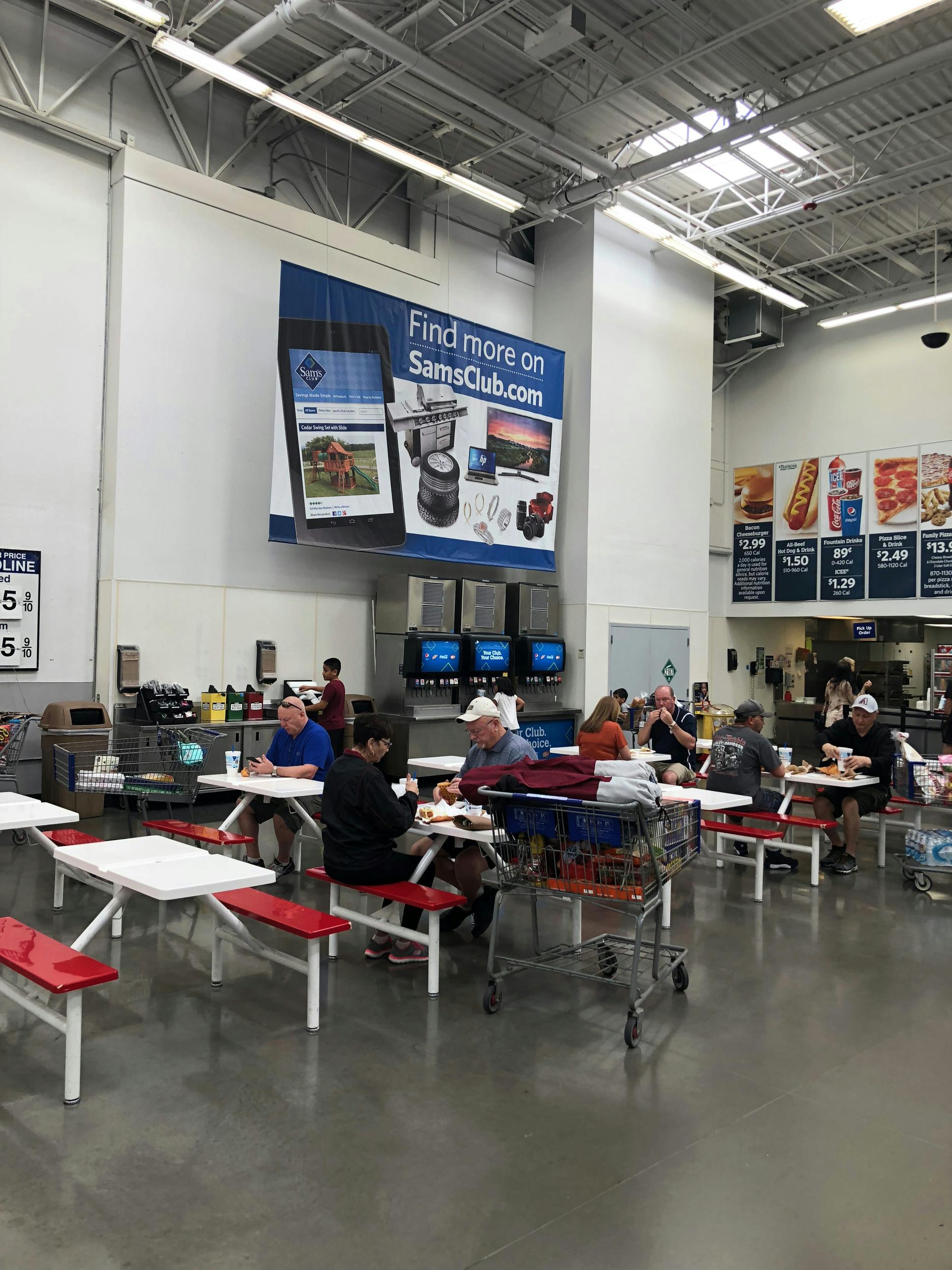 Sam's Club Food Court is Beating Costco at Their Own Game; Here's How