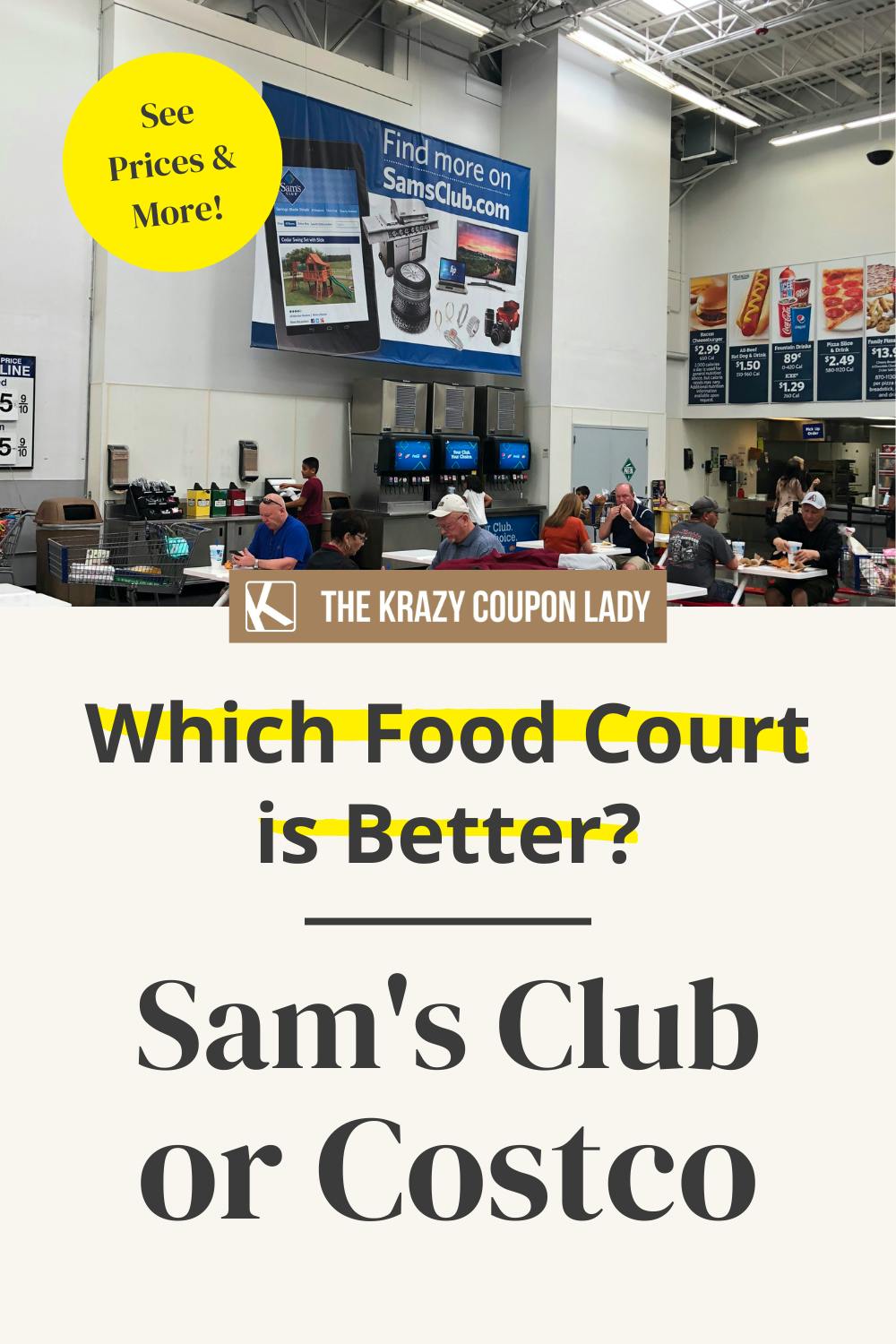 Sam's Club Food Court vs. Costco Food Court — Prices & More