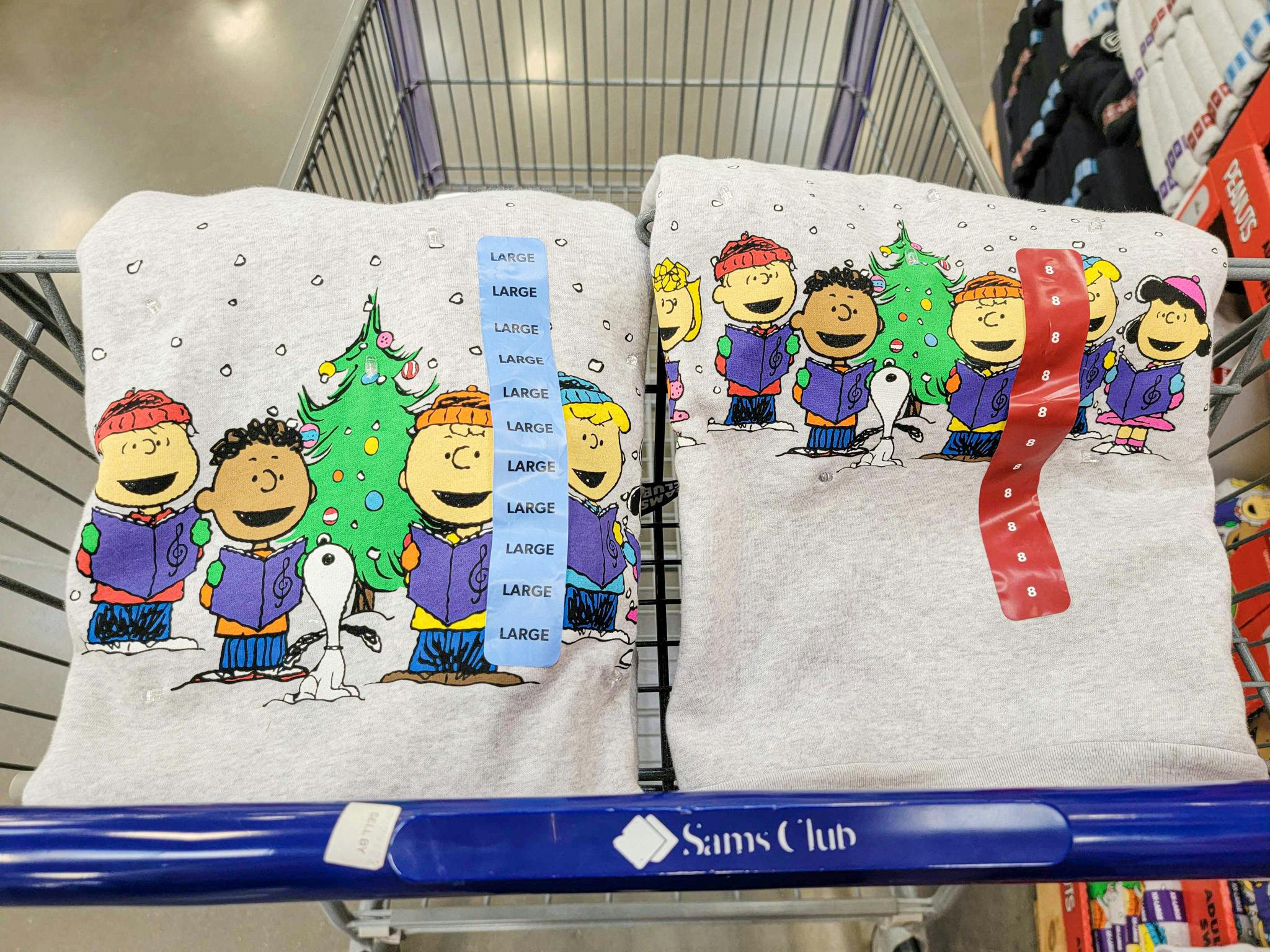 LightUp Peanuts Sweatshirts for the Fam, Prices as Low as 12.98 at Sam's Club The Krazy