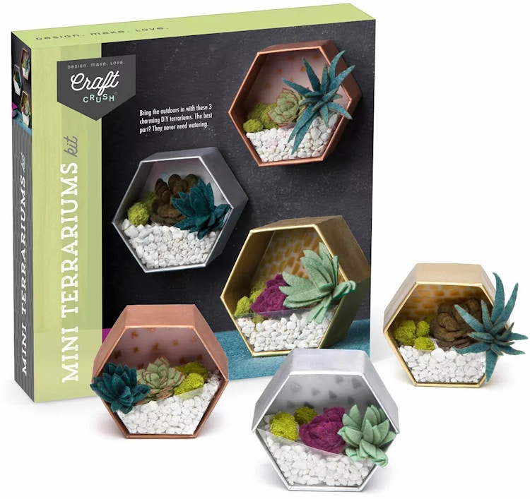 Green Thumb Terrariums from Uncommon Goods on a white background.