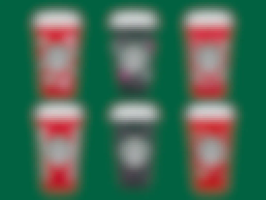 starbucks holiday 2022 color changing hot reusable cup set