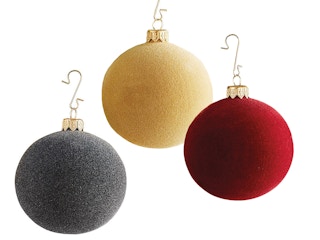 Velvet Ball Ornaments