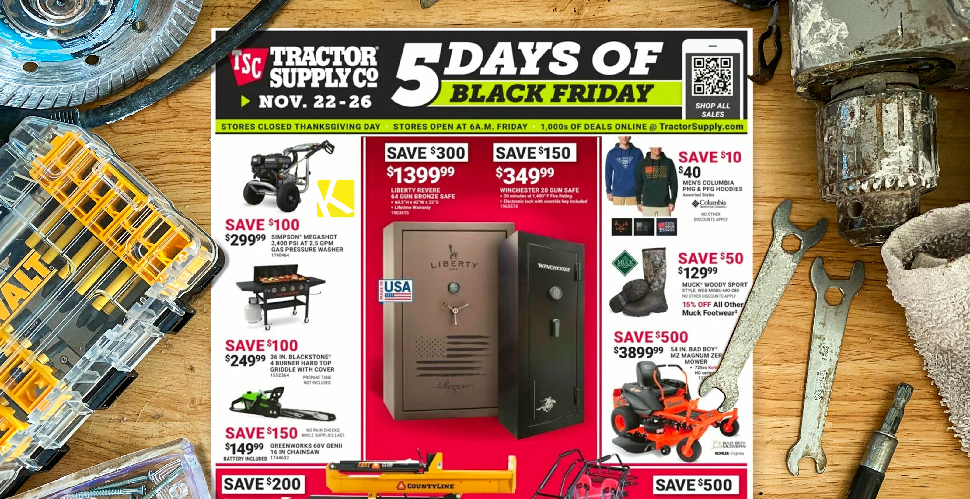 Tractor Supply Co. Black Friday 2022 Ad & Sales — Krazy ...
