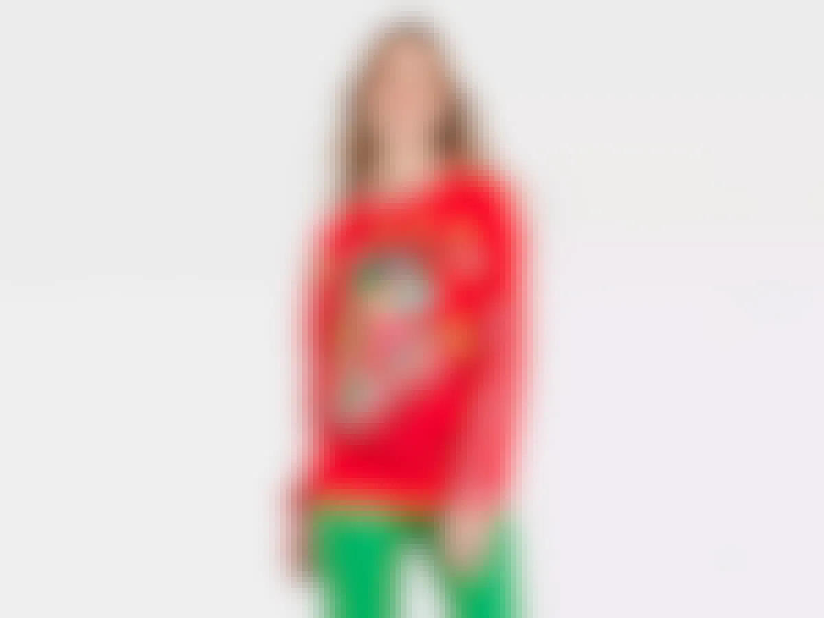 Women's Grinch sweatshirt from Target