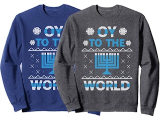 Oy to the World Christmas sweater