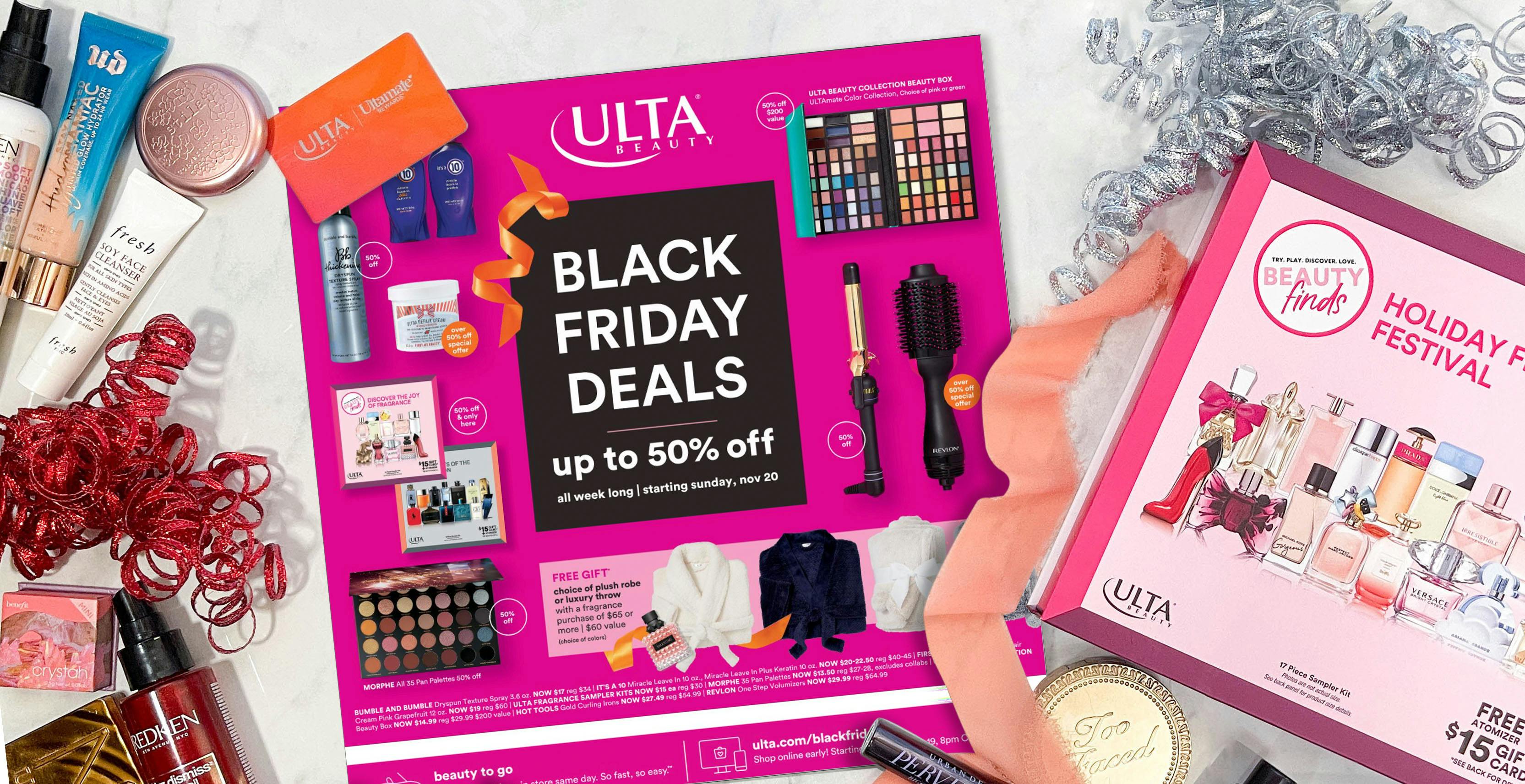 50% off Early Black Friday Deals at Ulta Beauty.