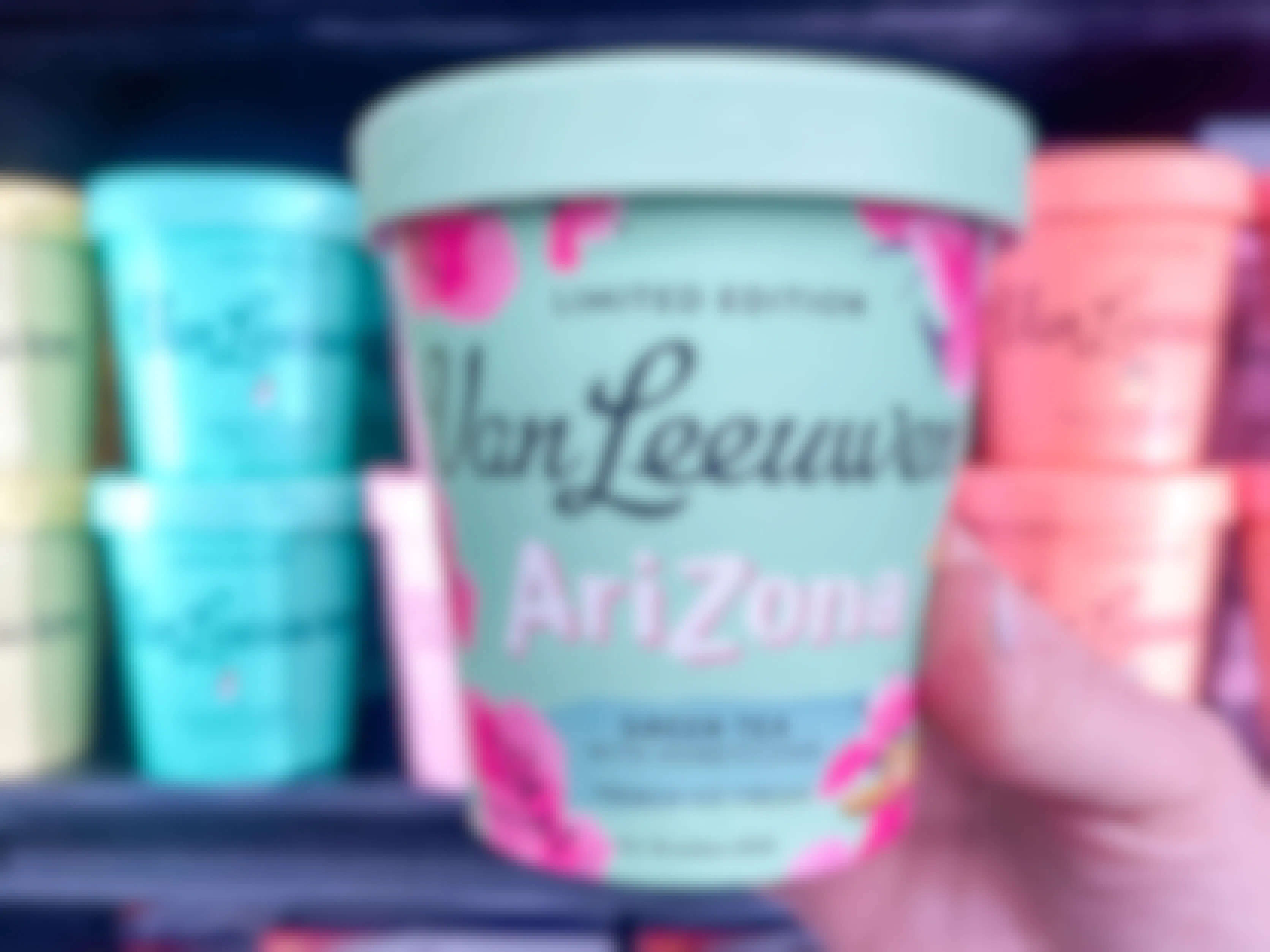 Ice Cream being held in store