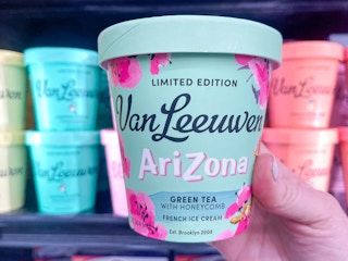 Ice Cream being held in store