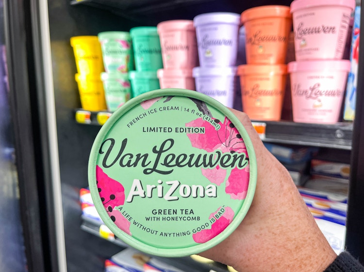 Ice Cream being held in store