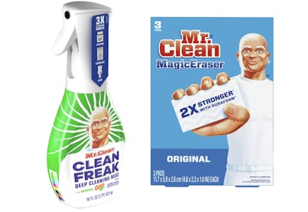 2 Mr. Clean Products