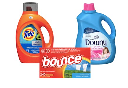 3 Laundry Products = $10 Gift Card 